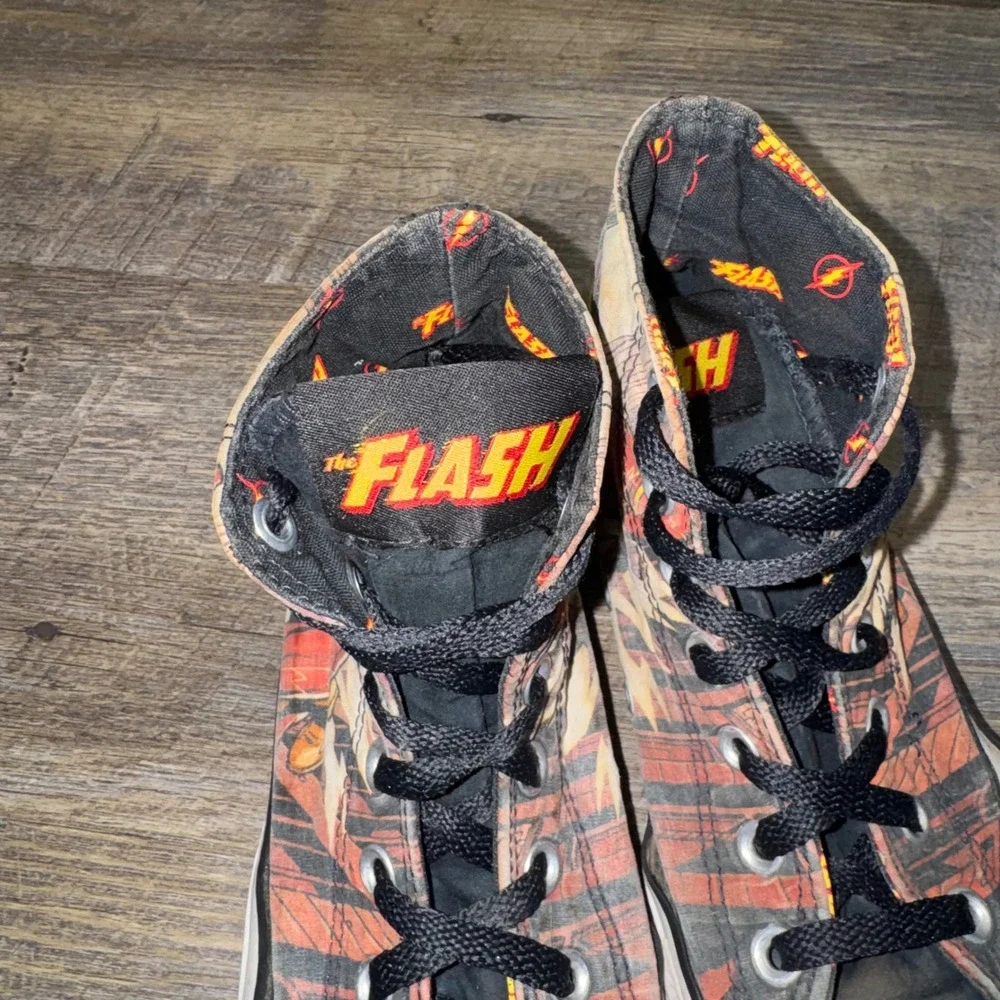 Converse Chuck Taylor All Star DC Comics The Flash High Top Sneakers Mens 6